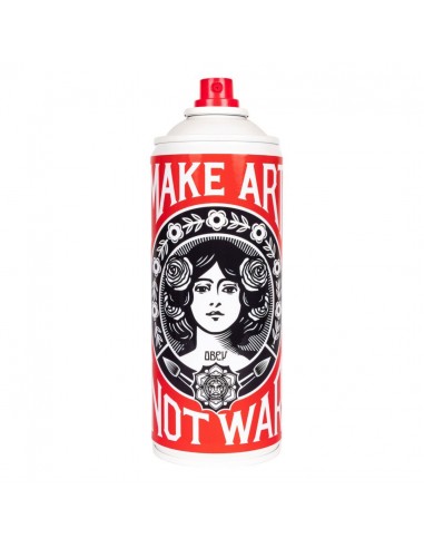 Spray Make Art Not War (Obey tribute) Amélioration de cerveau avec