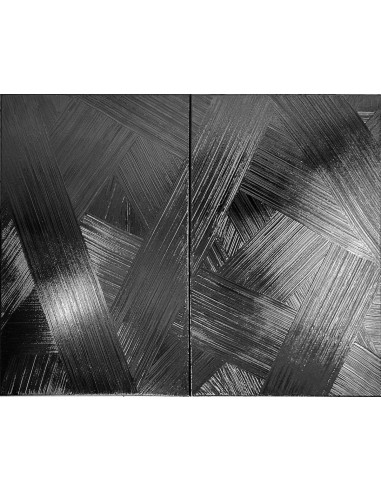 Noir de carbone - Hommage à Pierre Soulages 2 - 3 jours ouvrés.