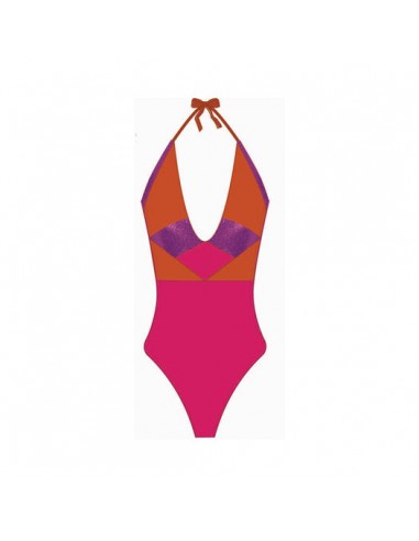 Maillots de bain DO PARIS Colette Fuchsia Orange en ligne des produits 