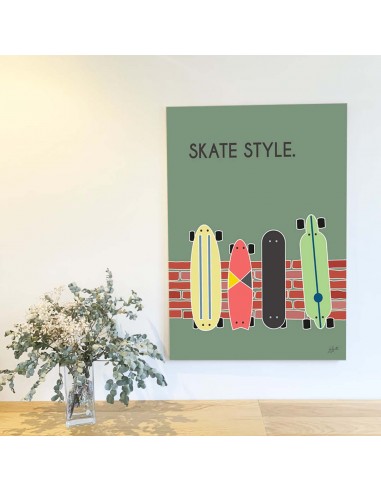 Skate style. Laminé commande en ligne