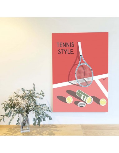 Tennis style. Roland Garros - Laminé en ligne