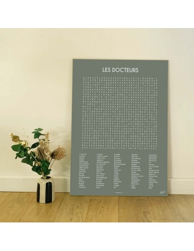 LES DOCTEURS 60x80 cm soldes