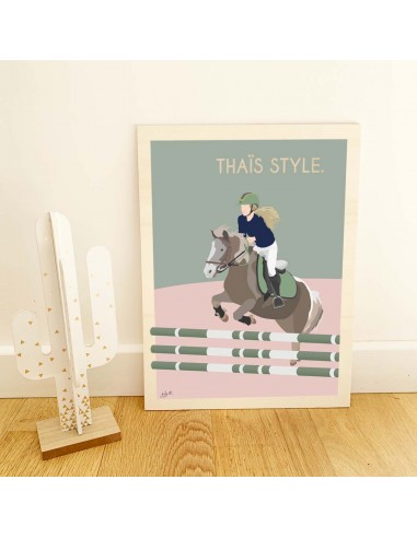 riding style. personnalisé - bois brut les ctes