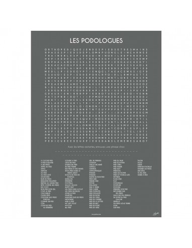 LES PODOLOGUES 70x100 cm en ligne