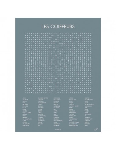 LES COIFFEURS 50x70 cm Venez découvrir notre 