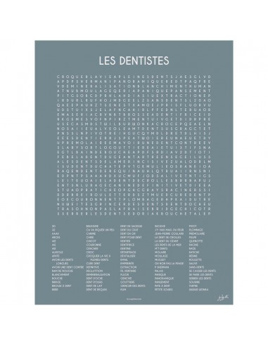 LES DENTISTES 50x70 cm Découvrez la collection