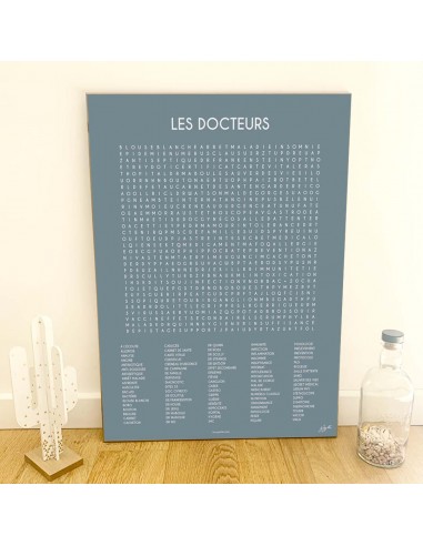 LES DOCTEURS 50x70 cm livraison gratuite