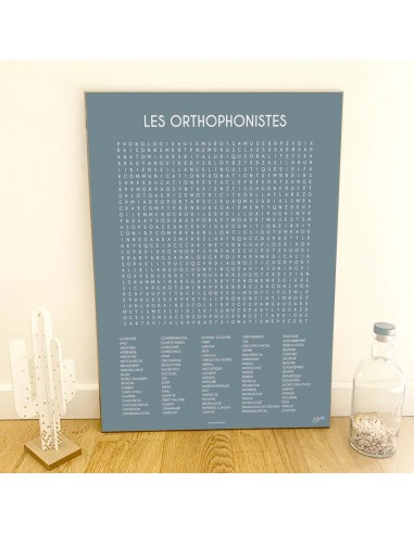 LES ORTHOPHONISTES 50x70 cm Fin de série