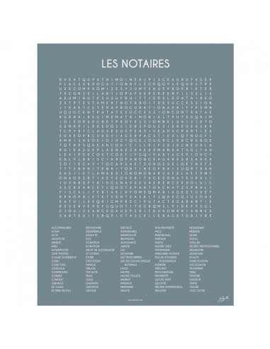 LES NOTAIRES 50x70 cm plus qu'un jeu 