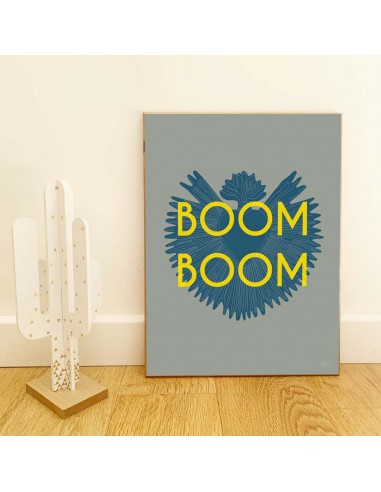 Boom Boom grey vert - Laminé ou a consommer sur place