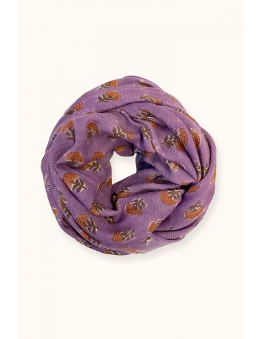 Echarpe Laine Florets Purple prix