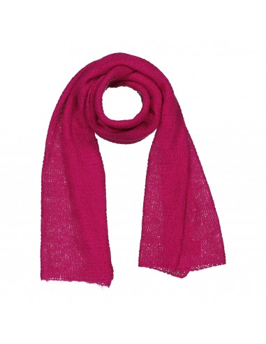 Echarpe tricot BRUME - Fuchsia Les magasins à Paris et en Île-de-France