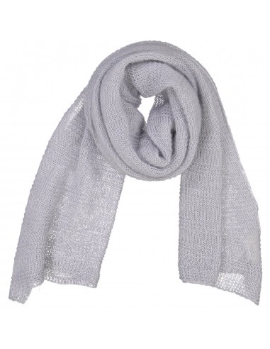 Echarpe tricot BRUME - Gris Comparez plus de prix