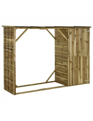 Abri de Jardin Bois Pin Robuste | Armoire à Outils de Jardin Résistant Vous souhaitez 