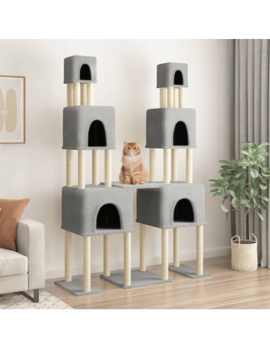 Arbre à Chat Jardinna GrandeTour 199 avec Griffoirs Sisal soldes