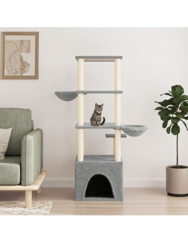 Arbre à Chat Jardinna LuxCat Midi 147 avec Griffoirs Sisal Comment ça marche