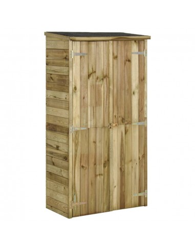 Cabane Bois de Jardin | Armoire Outils | Rangement Extérieur basket pas cher