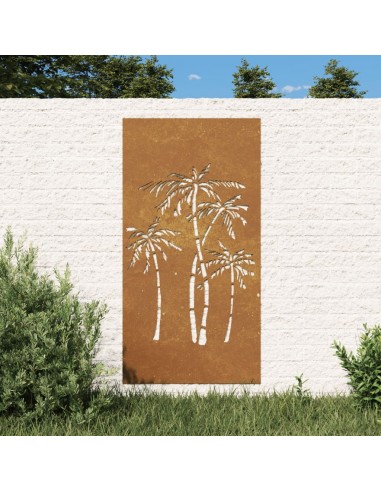 Décoration Murale Jardin Design Palmiers en Acier Corten Toutes les collections ici