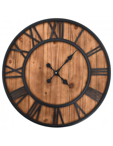 Horloges Murales Vintage en Bois et Métal Le MVP de beaucoup