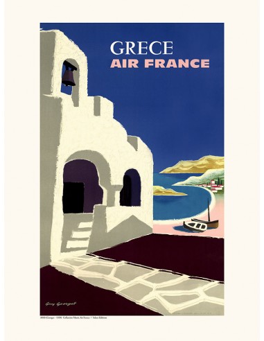 Affiche Grèce - Air France À commander