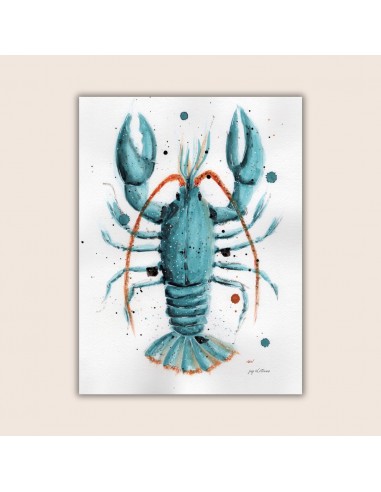 Affiche - Watergame - Homard bleu 50-70% off 