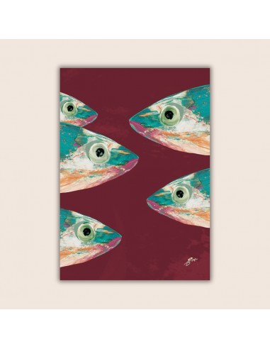 Affiche - 96k - Sardinha rosa des créatures d'habitude