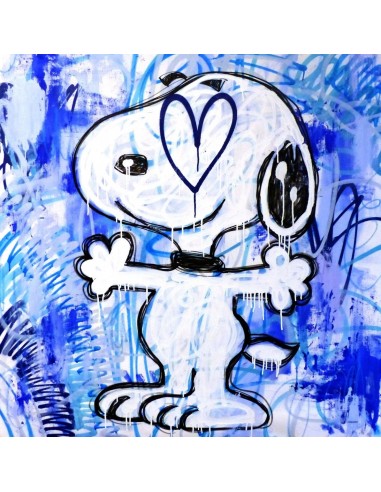 596 - Snoopy (Blue) Les êtres humains sont 