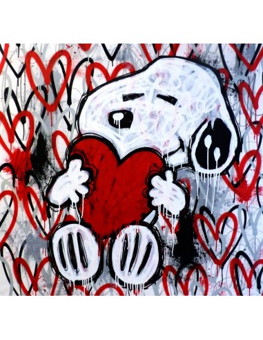 757 - Snoopy (Red) hantent personnes